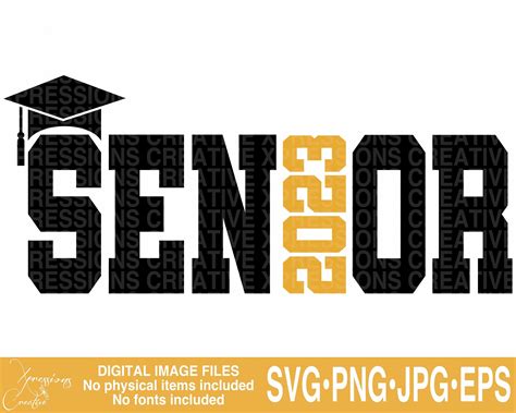Senior Svg 2023